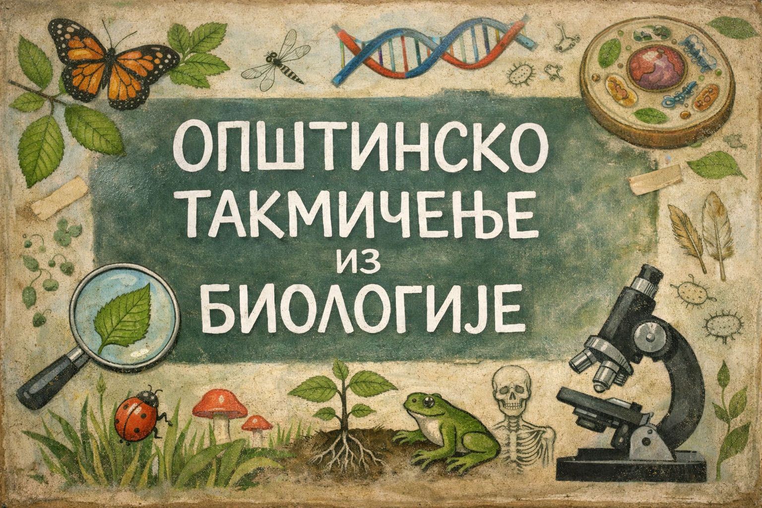 ОПШТИНСКО ТАКМИЧЕЊЕ ИЗ БИОЛОГИЈЕ